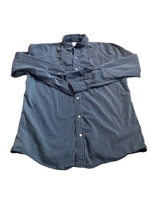 old navy men's long sleeve dress shirts Old Navy Mens Multicolor Western Long Sleeve Button Down Striped Shirt Size  M