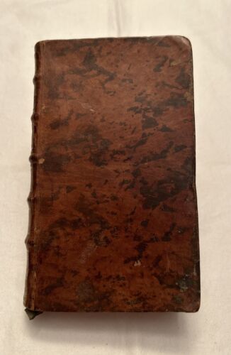Apologie de la Religion Chretienne by M. Bergier 1771 Leather Hardcover Book I