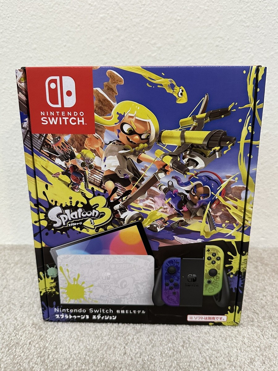 NINTENDO SWITCH SPLATOON 3 SPECIAL EDITION OLED MODEL *BRAND NEW