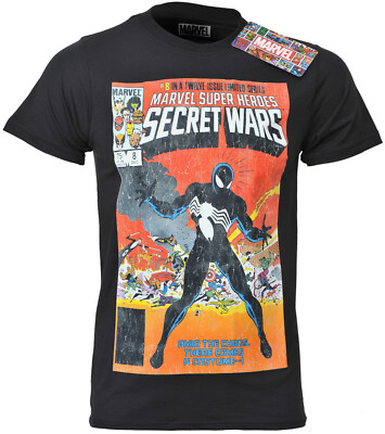 T-Shirt Spider-Man offiziell geheime Kriege Nr. 8 Cover Neu Marvel Super Heroes