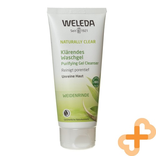 WELEDA Naturally Clear Purifying Gel Cleanser 100ml For Acne Prone Oily Skin