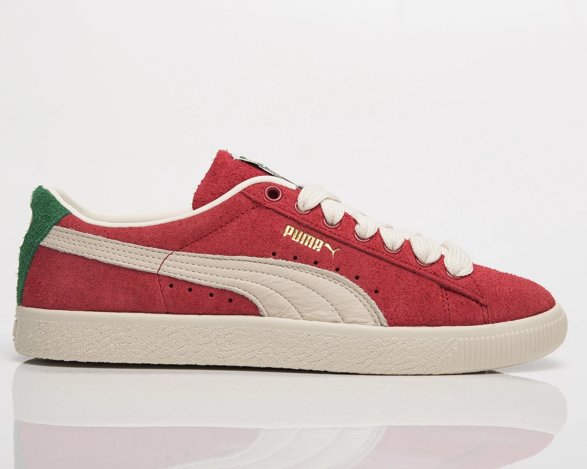 Puma suede sales uomo rosse
