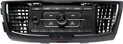 2017 Honda Accord AMFM Radio Single Disc CD Player Aux Input Part 39100-T2F-A101
