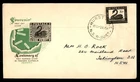 Mayfairstamps Australia FDC 1954 centenary of first postage stamp in western Aus