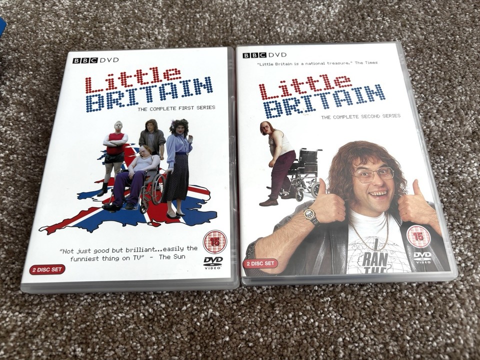 Comedy DVD Bundle Series Little Britain Matt Lucas David Walliams Funny ...