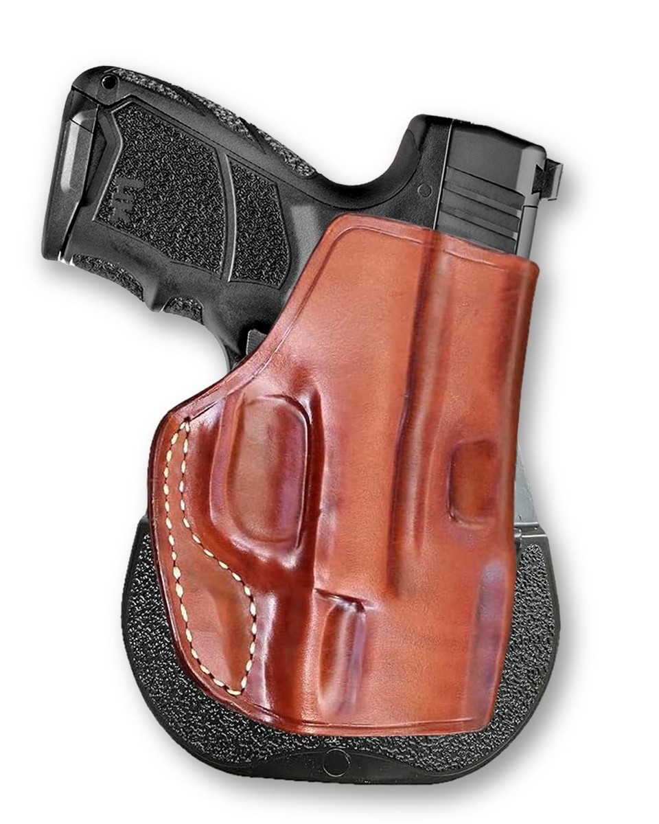 Leather OWB Paddle Holster For Heckler & Koch CC9 Micro Compact