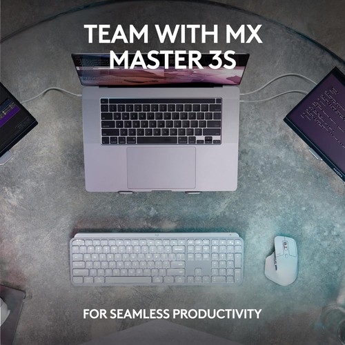 Clavier sans fil Logitech MX Keys S, profil bas saisie silencieuse Bluetooth - Photo 9/11