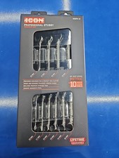 Icon Wcstm-10 Metric Professional Stubby Wrench Set New 10 Piece Set Icon Wcstm-10 Metric Professional Stubby Wrench Set New 10 Piece Set