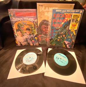 *ESCAPE FROM THE PLANET OF THE APES BOOK & RECORD SET* POWER RECORDS/sealed TREK