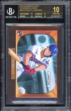 2024 Bowman's Best - 1955 Bowman Anime Wyatt Langford RC Black Label BGS 10