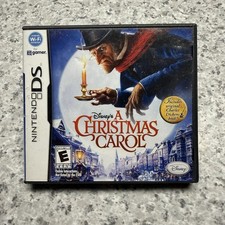 Nintendo DS Disney's A Christmas Carol Case & Book