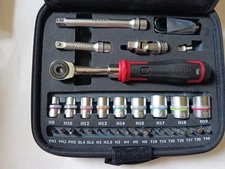 VESSEL JAPAN 400ER3-1M Cordless Electric Slim Ratchet Set 33PCS