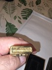 Vintage 1991 Marlboro Longhorn Zippo  Lighter. Solid Brass.In Box.Engraved BJA — photo 6