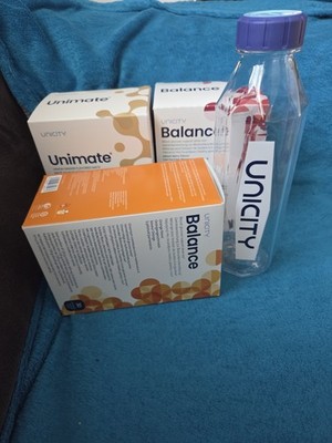 Unicity Unimate + Balance Getränkemix Set Yerba Mate Chrom Orange 30 Sticks