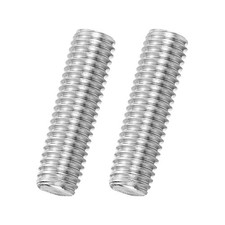2Pack M10x35mm 316 Stainless Steel Fully All Threaded Rod Studs, 1.5mm Pitch