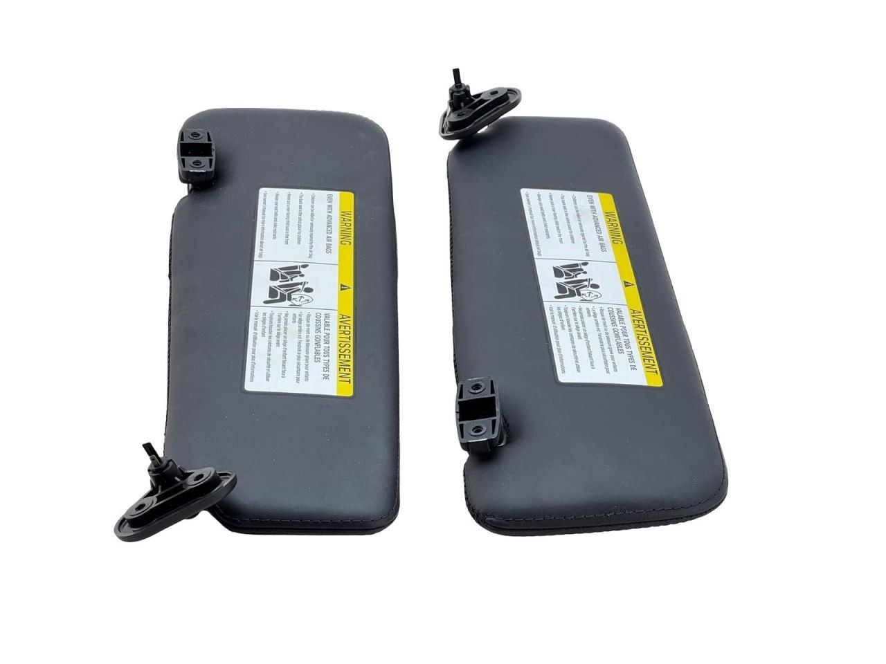 BMW i8 2019 Right Sun visors Pair Black