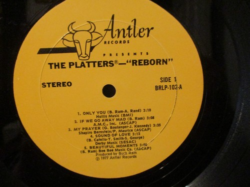 The Platters "Reborn" Antler Records Long Play Record in Excellent Condition - Picture 12 of 15