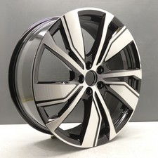 VOLVO XC40 20" DIAMOND CUT ALLOY WHEEL RIM BLACK FRONT 8J 32243376 GENUINE X1