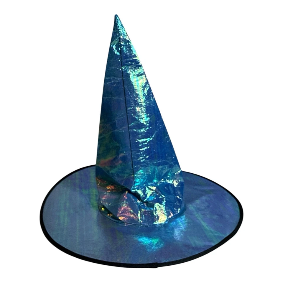 Sombrero de Bruja, 14" x 17" Mediano Grande Halloween O Disfraz Fiesta Ocasión Especial Foto 2 de 4