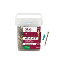 #10 x 2-1/2 in. star drive bugle head r4 multi-purpose wood screw (240-pack)