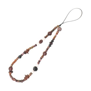 abbyrose Brown Stars Phone Charm - Photo 1 sur 1