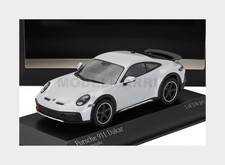 MINICHAMPS 410062074 Porsche 911 992 Dakar Coupe 2023 Silver 1/43