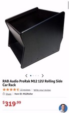 Rab Audio ProRak M12 12U Rolling Side Car Rack Used in perfect condition
