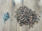 7 LBS Lot!  Lincoln Wheat Cent Penny BULK Mixed Coin LOT W/ Steel Cents