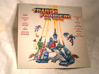 SOUNDTRACK  -  THE TRANSFORMERS !! ( LP ) * 1.D-Pressung * NEAR MINT *