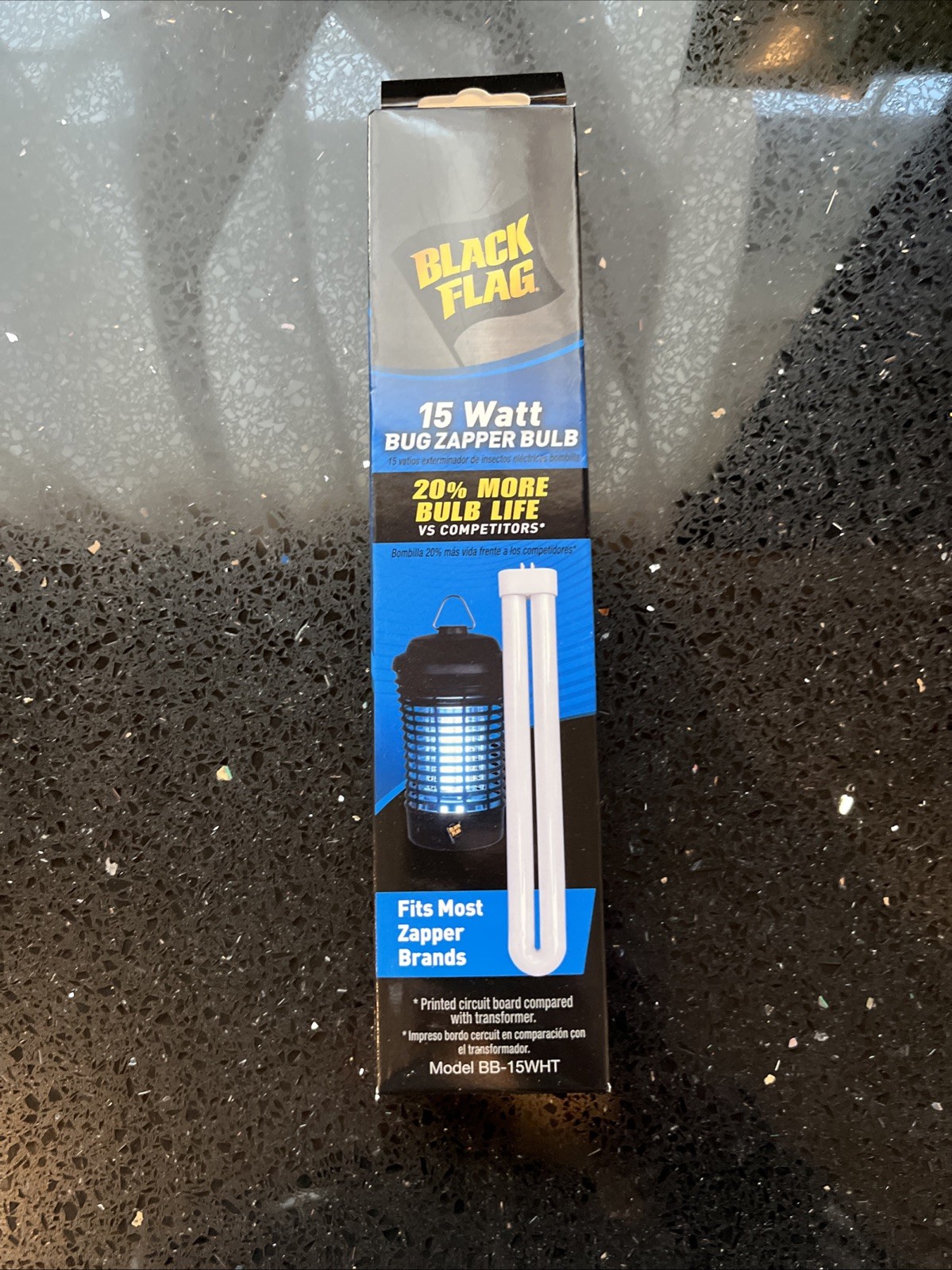 New Black Flag 15 Watt Bug Zapper Light Bulb Replacement BB-