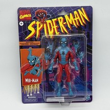 Marvel Legends Spider Man Web Man Retro Collection 6    Action Figure Hasbro NIB
