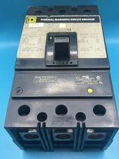 Square D KAL 3 pole 175 amp 600v KAL36175 Circuit Breaker Gray Label