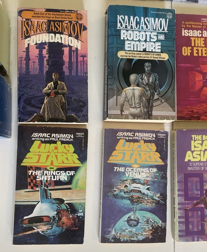 Isaac Asimov Paperback Book Assorted Lot Science Fiction Vintage Robot Empire - Picture 3 of 11