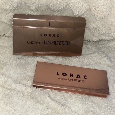 Lorac Unzipped Unfiltered Eye Shadow Palette New In Box Amazing Deal WOW