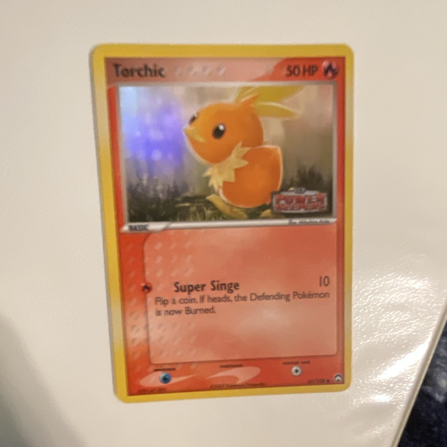 The Pokémon Company Torchic Reverse Holo Power Keepers 67/108 EN Common 50HP