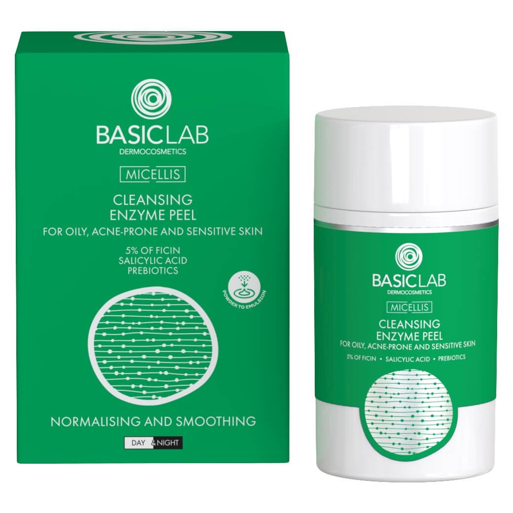 BasicLab Enzymatic Cleansing Peel Oily Sensitive Skin 35g