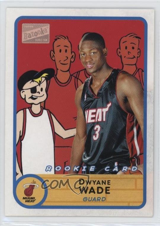 2003-04 Bazooka Dwyane Wade #280 HOF