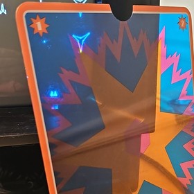Bedlam Vectrex Arcade Screen Bezel/Field Overlay w/ Controls Art "GAME OVER"