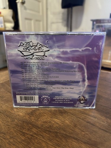 VA Return Of The DJ Volume III CD 1999 Bomb Hip-Hop DJ's / All Scratching Tested - Picture 2 of 10