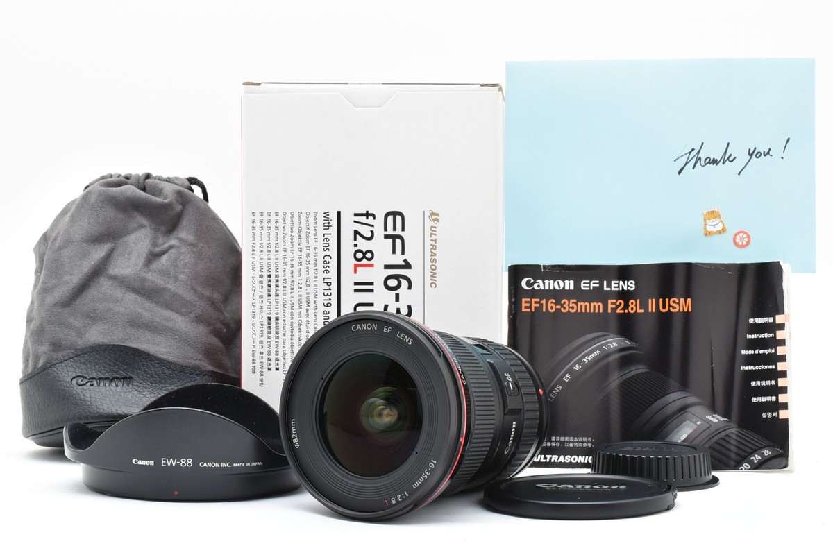 Canon EF16-35mm F2.8L II USM(ポーチ付き) Canon EF16-35F2.8L 2 USM Canon EF16-35mm F2.8L II USM(ポーチ付き