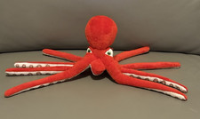 Wildlife Artists Inc Red Octopus Plush Stuffed Animal Ocean 12"