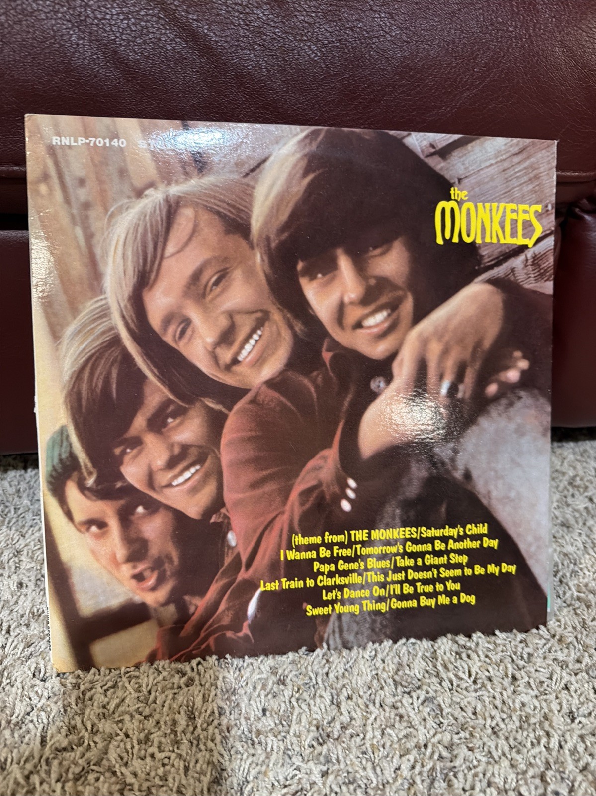 The Monkees The Monkees 1986 Rhino Records Vinyl LP RNLP 70140