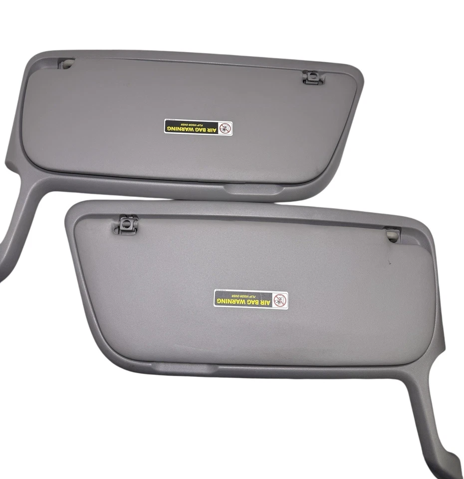 OEM 07-18 Mercedes Dodge Sprinter Par de parasoles con soportes clips barra de agarre gris Foto 2 de 4