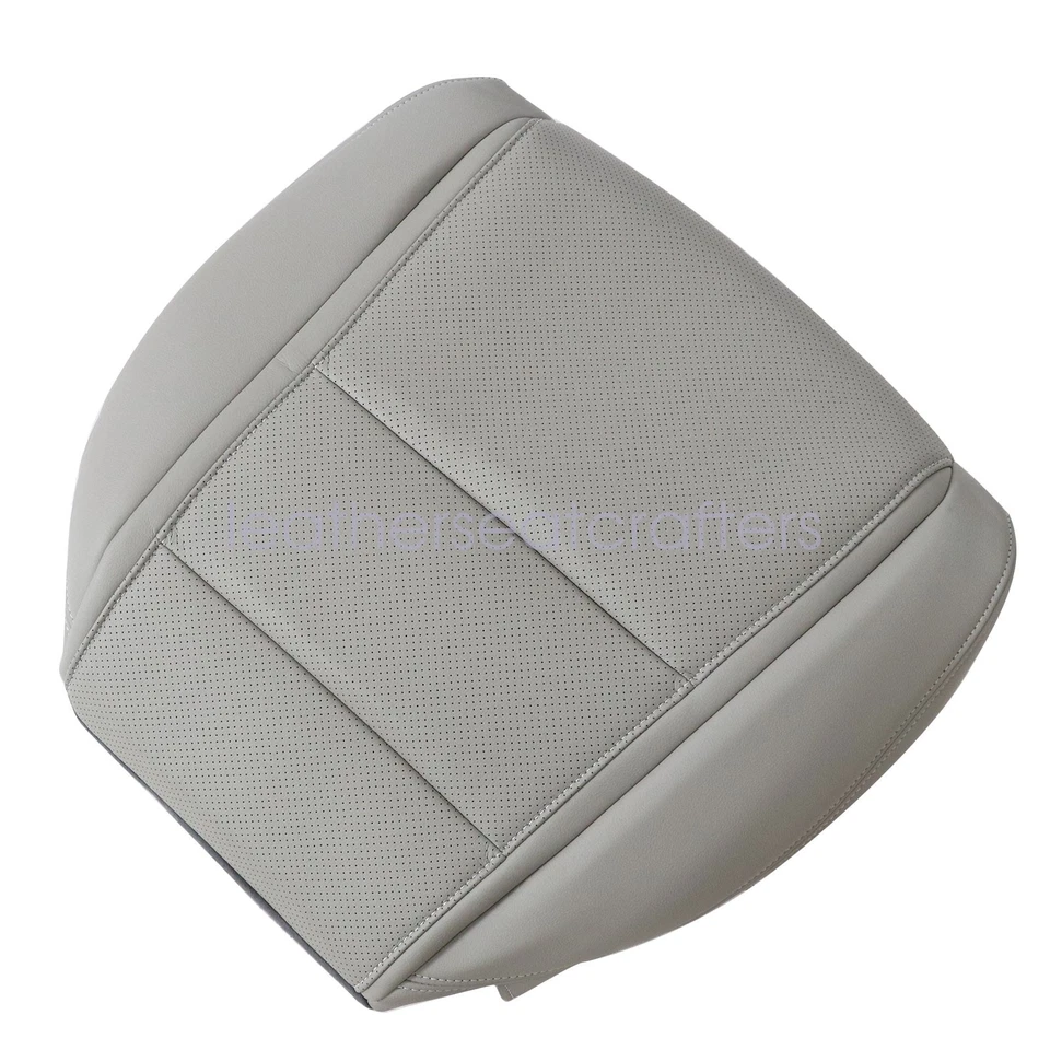 Fits 2009 2010 2011 2012 2013 2014 Acura TL Front Bottom Leather Seat Cover Gray Foto 4 de 4