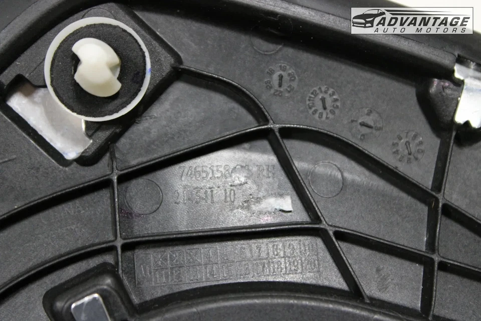 2019-2024 BMW 330I XDRIVE G20 REAR RIGHT QUARTER C PILLAR APPLIQUE MOLDING OEM - Image 4 of 4