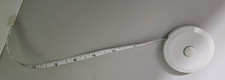 Paquete de 50 cintas métricas retráctiles 60 pulgadas 150 cm tela costura sastre blanco negro azul