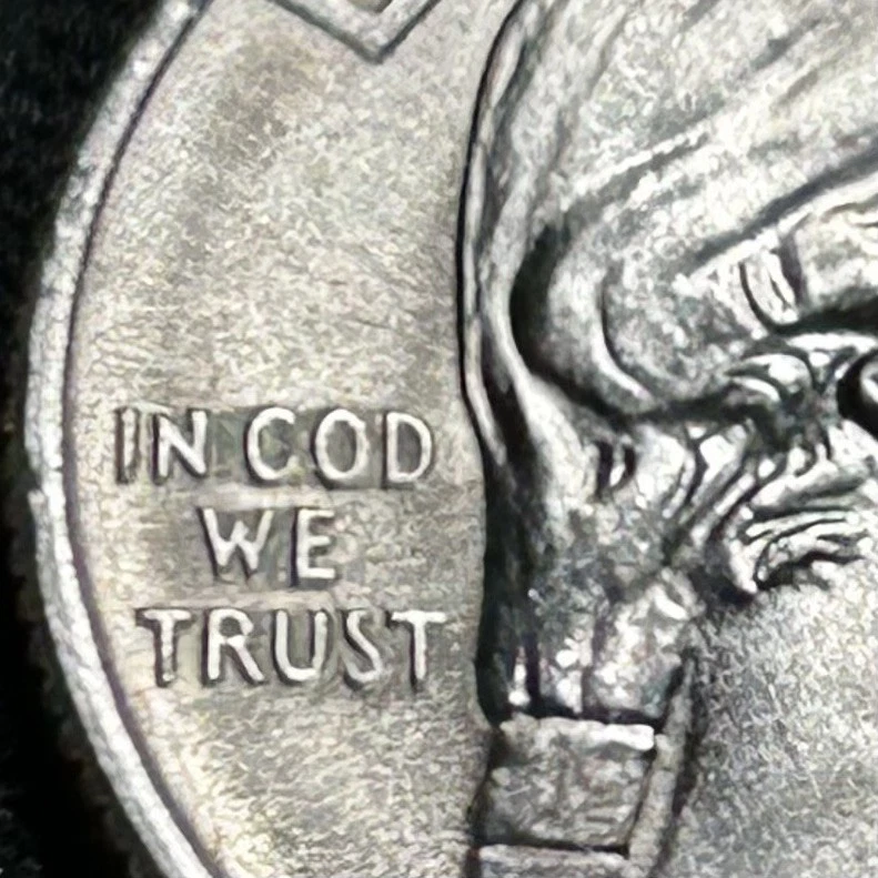 ERROR Rare Coin 2023 P -Jovita Idar women’s quarter reads “In Cod We Trust” - Image 2 of 4