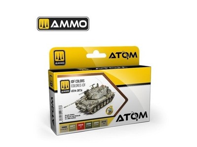 AMMO MIG - Atom Acrylfarben Set IDF Farben 20736
