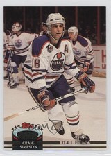 1992-93 Topps Stadium Club Craig Simpson #473 0a4