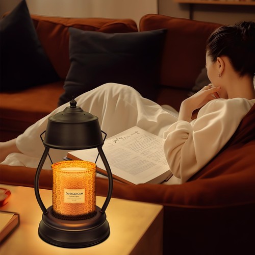 Candle Warmer Lamp, Dimmable Candle Warmer Lantern with Timer, Mothers Day Bi... - Picture 7 of 8